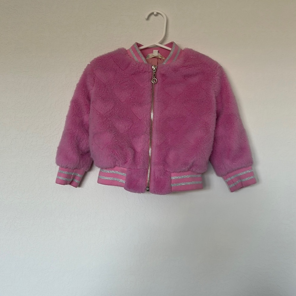 Stylish pink coat